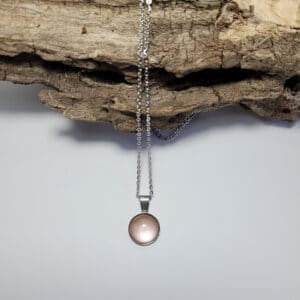 Rose gold nemesacél medál (10,12,14 mm)